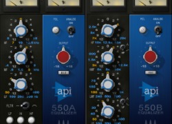 Waves API 550A & API 550B EQs